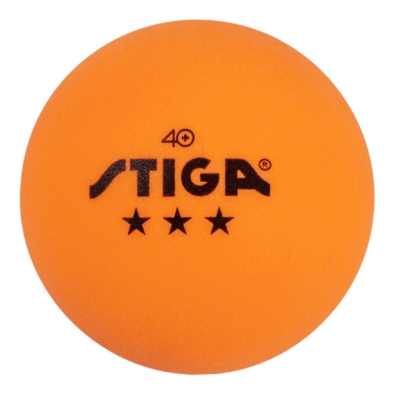 STIGA Tournament-Quality 3-Star Ping Pong Balls â€“ Official Size and 40mm Weight â€“ Ultimate Durability and High-Performance Table Tennis Balls - for Indoor/Outdoor Ping Pong Tables - Image 2